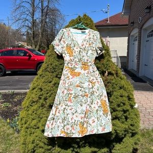 Formal floral dress